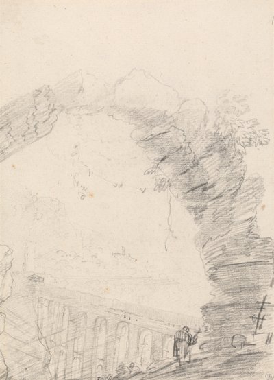 Ponte delle Torri, Seen Through an Arch by Richard Wilson